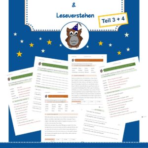 Leseflüssigkeit und Leseverstehen 3+4