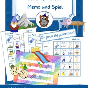 Reime erkennen: Memo und Ereignisspiel